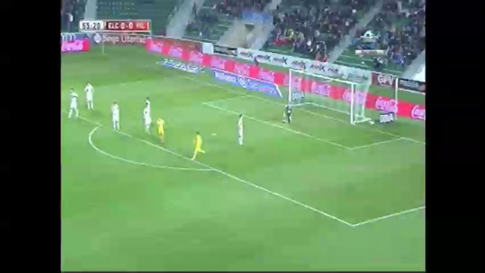 Elche Vs Villarreal 1-0, Copa del Rey (Gol Perbet)