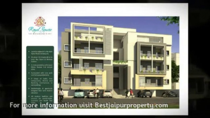 3 BHK Luxury Flats for Sale Royal Square Nirman Nagar Jaipur