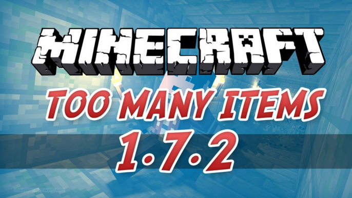 MOD TOO MANY ITEMS - MINECRAFT - 1.7.2