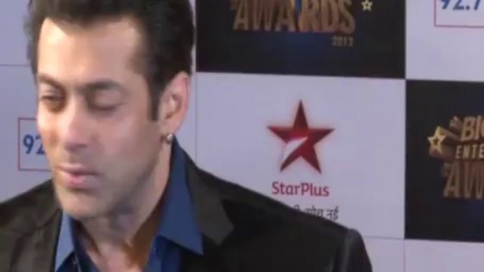 Salman Khan at Big Star Entertainment Awards