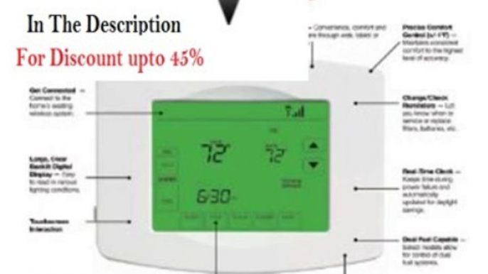 Clearance TH8320WF1029 Honeywell WI FI Touchscreen Programmable Digital Thermostat