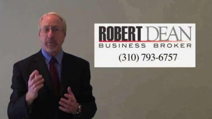 Selling My Business, Business Broker Robert Dean 91105