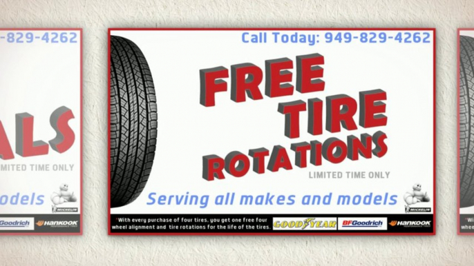 Tire Specials (949) 829-4262 in Laguna Niguel