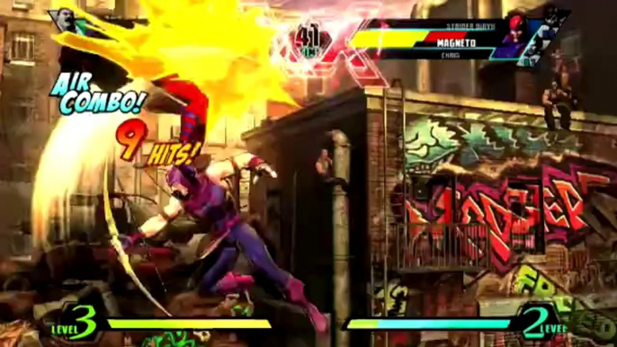 Ultimate Marvel vs. Capcom 3 - Hawkeye vs Strider