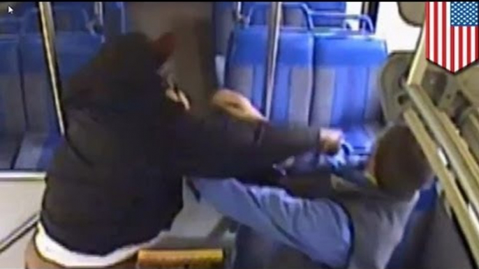 Caught on camera: Olympia bus driver brutally beaten by passenger