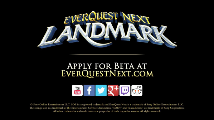 EverQuest Next Landmark - EQN Landmark Timelapse Video #4