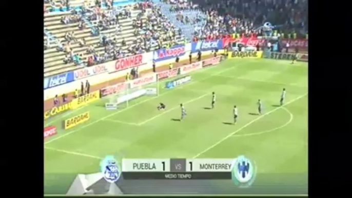 Puebla Vs Monterrey 1-1, MT