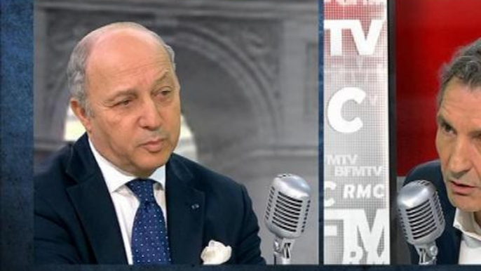 Fabius: "Hollande va redire le cap et définir les moyens" 13/01