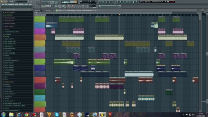 FL STUDIO 11 TUNE MELODY,HARD BEAT 140BPM SHORT