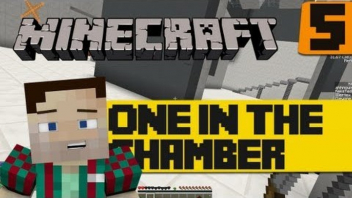 Minecraft Mini-Game : ONE IN THE CHAMBER!! - I CAN DO DIS!!