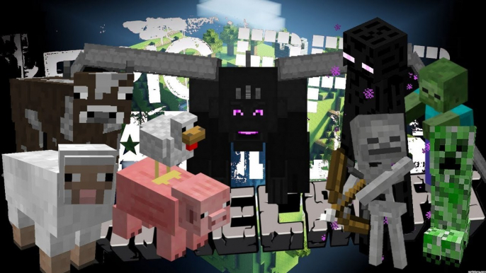 Hostile Mobs vs Peaceful Mobs - Epic Rap Battles of Minecraft Season 2.