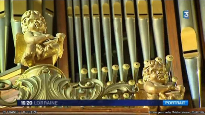 Organiste de Notre Dame du Blauberg (Sarreguemines 57) France 3 Lorraine