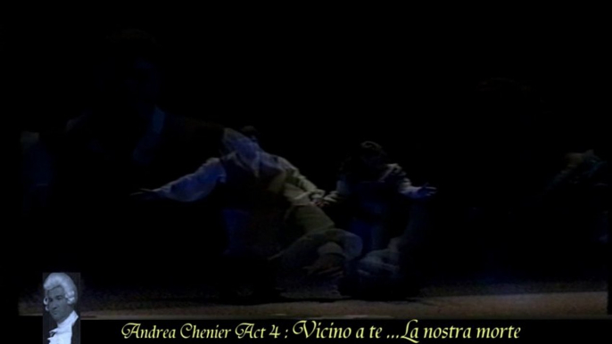 Andrea Chenier Act 4  : Vicino a te ...La nostra morte - Ankara State Opera and Ballet