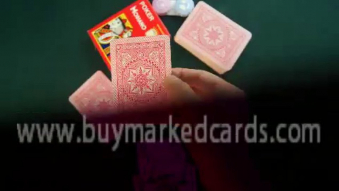 Cristallo-red--Marked cards