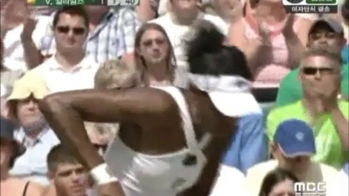 Venus Williams vs Serena Williams 2008 Wimbledon Highlights