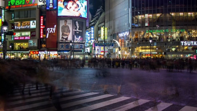 Gorgeous Slow Views of Tokyo Streets In Motion