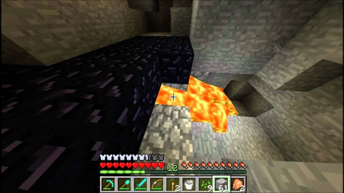 Minecraft : Chilly Survival (S01 Ep.12) - Who Said Diamond And Obsidian ?? Gimme Gimme Gimme !!!