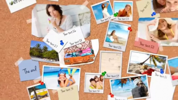 Pinboard Image Gallery Videohive After Effects Template