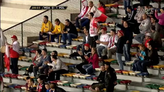 Mołdawia - Polska 0:1 bramka Paweł Brożek 20.01.2014