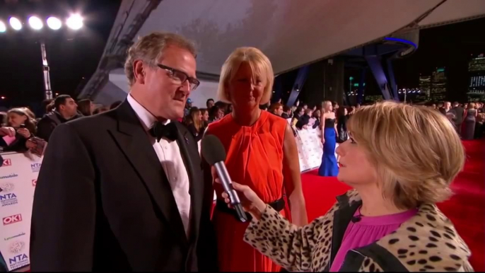 Hugh Bonnerville Red Carpet National Television Awards 2014