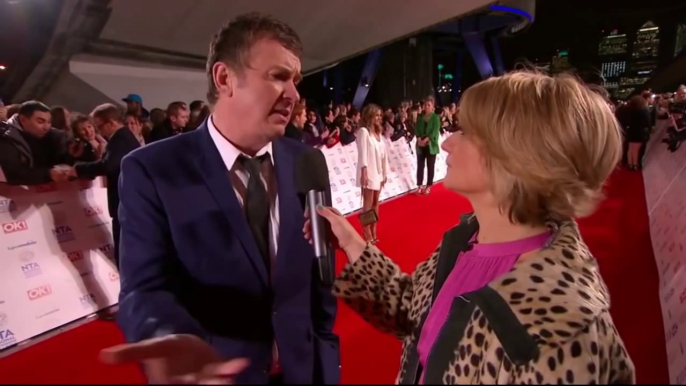 Shane Richie Red Carpet National Television Awards 2014