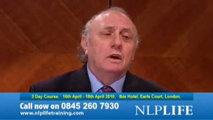 Advanced NLP techniques with Richard Bandler and John la Valle.