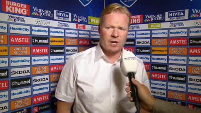 12-08-2012 Ronald Koeman na FC Utrecht - Feyenoord