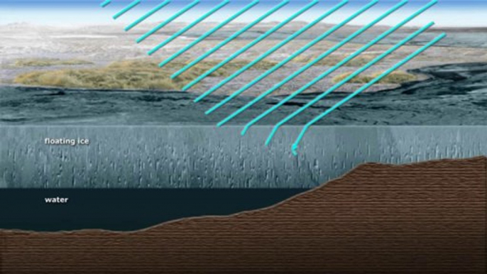 Thinning of Arctic lake ice cuts winter ice season