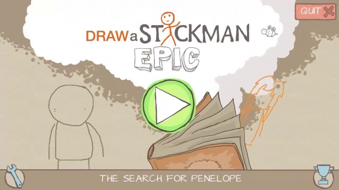 THIS GAME IS AWESOME | Let's Play Draw A Stickman: Epic | #1