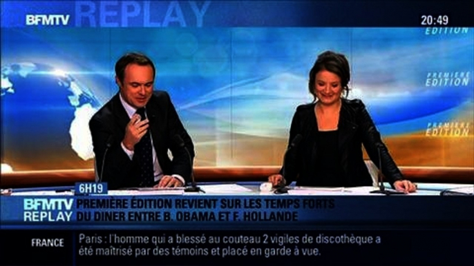 BFMTV Replay : Aurélie Filippetti juge Jean-François Copé "ridicule" - 12/02