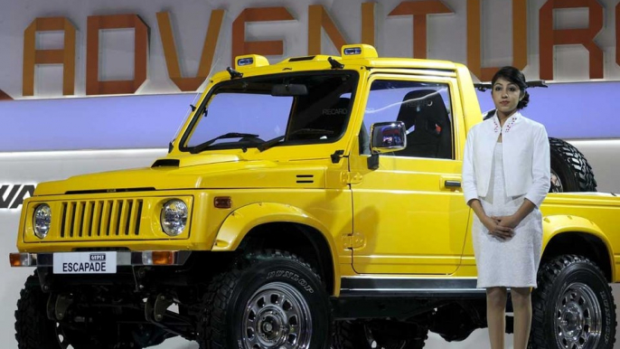 Maruti Gypsy Escapade @ Delhi Auto Expo 2014 | Take a Look !