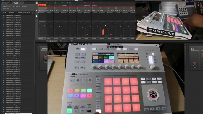 NATIVE INSTRUMENTS MASCHINE STUDIO SAMPLE BEAT FEB 14 2014