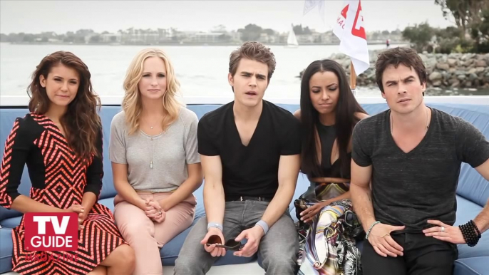 Vampire Diaries @ Comic-Con 2013! Nina Dobrev! Paul Wesley! Ian Somerhalder! Candice Accola!