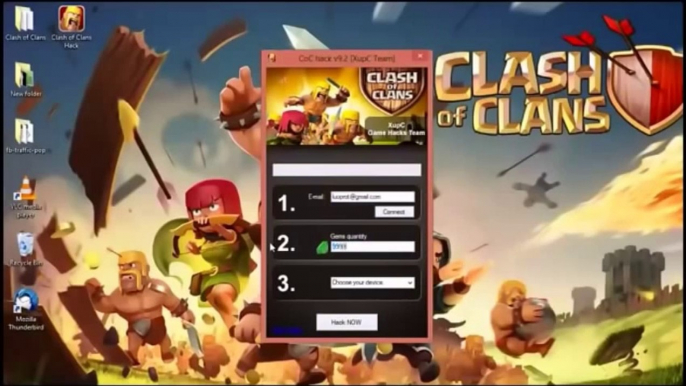 New Clash of Clans Cheats for 99999999 Gems Best Version Clash of Clans Hack Gems