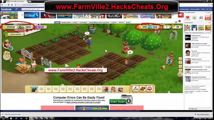 FarmVille 2 Facebook Hack Cheat Engine [Download Coins Bucks]