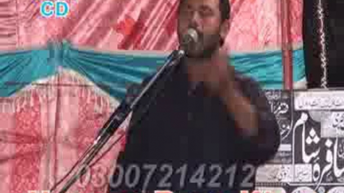 Zakir Safdar Abbas notak majlis at Fisalabad