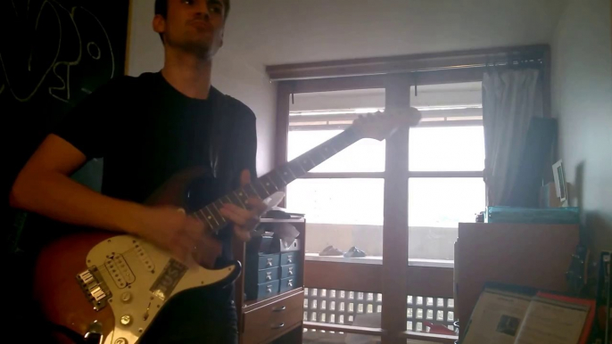 Muse Supermassive Black Hole live at Rome Olympic Stadium guitar cover
