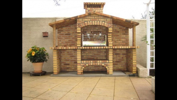 Garden brick grills- Catalogue online of more than 200 babecues Garden brick grills