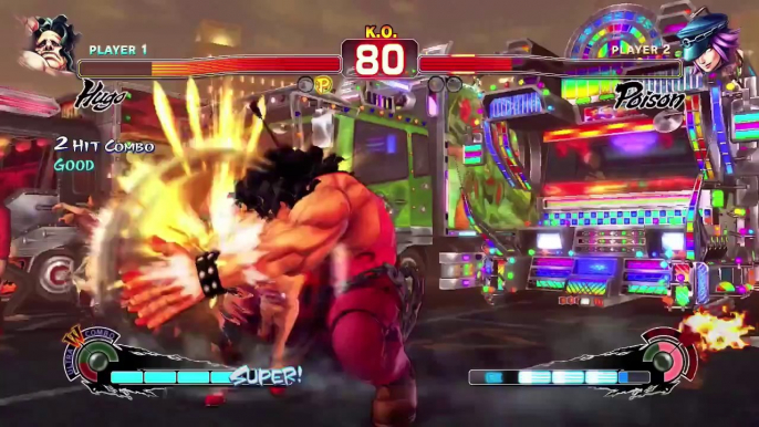 Ultra Street Fighter 4 Hugo Gameplay Trailer 【IV HD】 (Moves Combos)