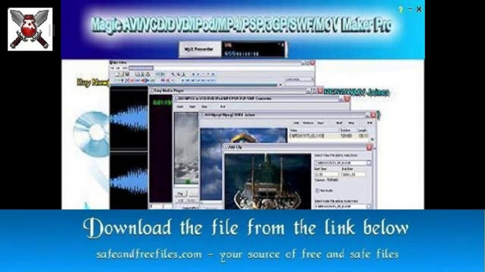 Magic Software Magic AVI VCD DVD IPod MP4 PSP 3GP MOV Maker Pro 2.6 Full Version Download for Windows