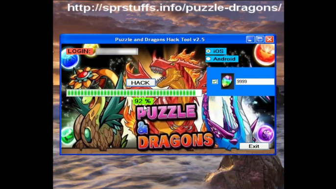 Puzzle and Dragons Hack Tool, Cheats, Pirater for iOS - iPhone, iPad, iPod and Android