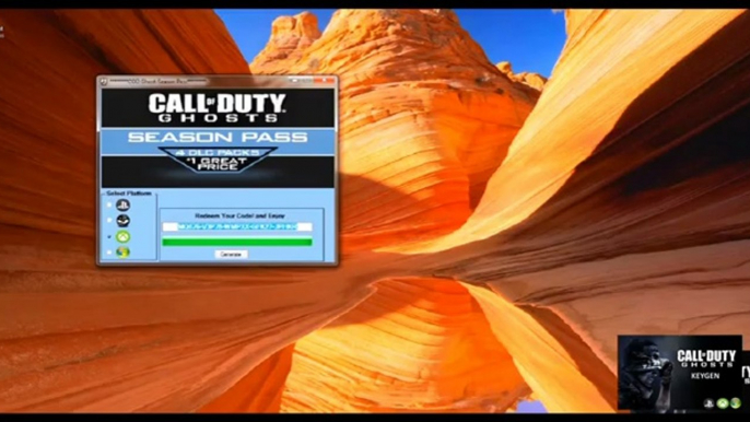 Call of Duty Ghosts Season Pass Generator Xbox 360 and PS3 2014 Febraury