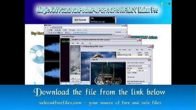 Get Magic Software Magic AVI VCD DVD IPod MP4 PSP 3GP MOV Maker Pro 2.6 Serial Code Free
