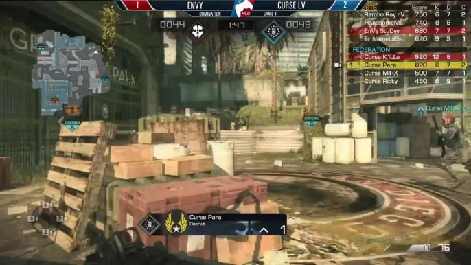 Call of Duty Ghosts Fragmovie- Winter Championship Final Curve LV vs EnvyUS