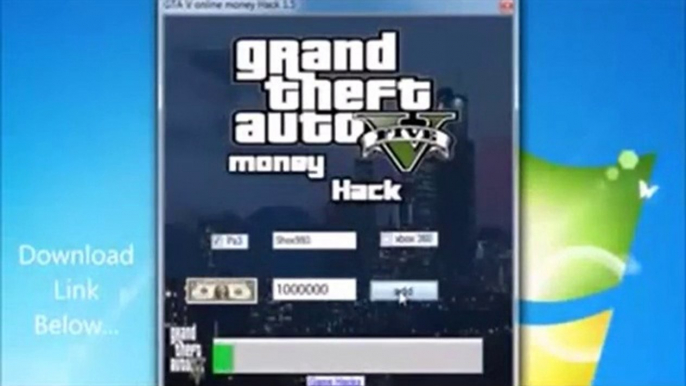 GTA 5 Online Money Hack Tool GTA V Pirater Argent March 2014