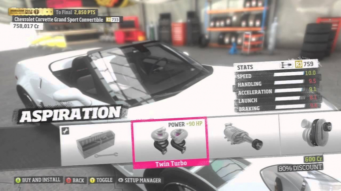 Forza Horizon Corvette Grand Sport (223 Mph)