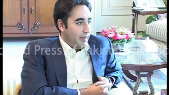 Chairman Pakistan People's Party (PPP) Bilawal Bhutto Zardari calls on PM