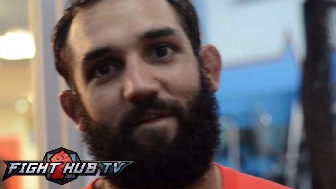 Johnny Hendricks-Mike Tyson gave me advice for GSP fight