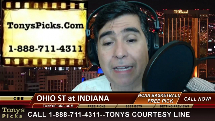 Indiana Hoosiers vs. Ohio St Buckeyes Pick Prediction NCAA College Basketball Odds Preview 3-2-2014