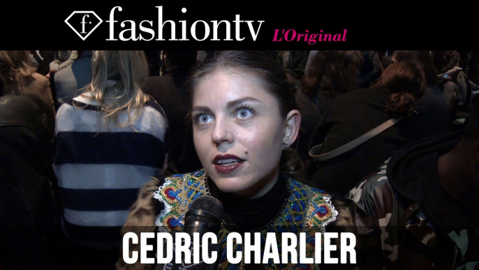 Cedric Charlier Fall/Winter 2014-15 Front Row | Paris Fashion Week PFW | FashionTV